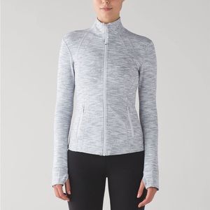 Lululemon Define Jacket In Wee Are From Space Ice Grey Alpine White Size 6